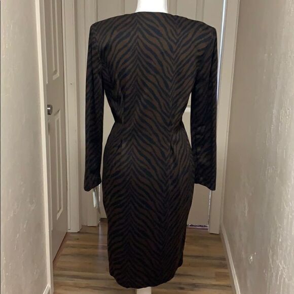 Miss Dorby AnimalPrint Dress Sz 6P - Picture 5 of 11